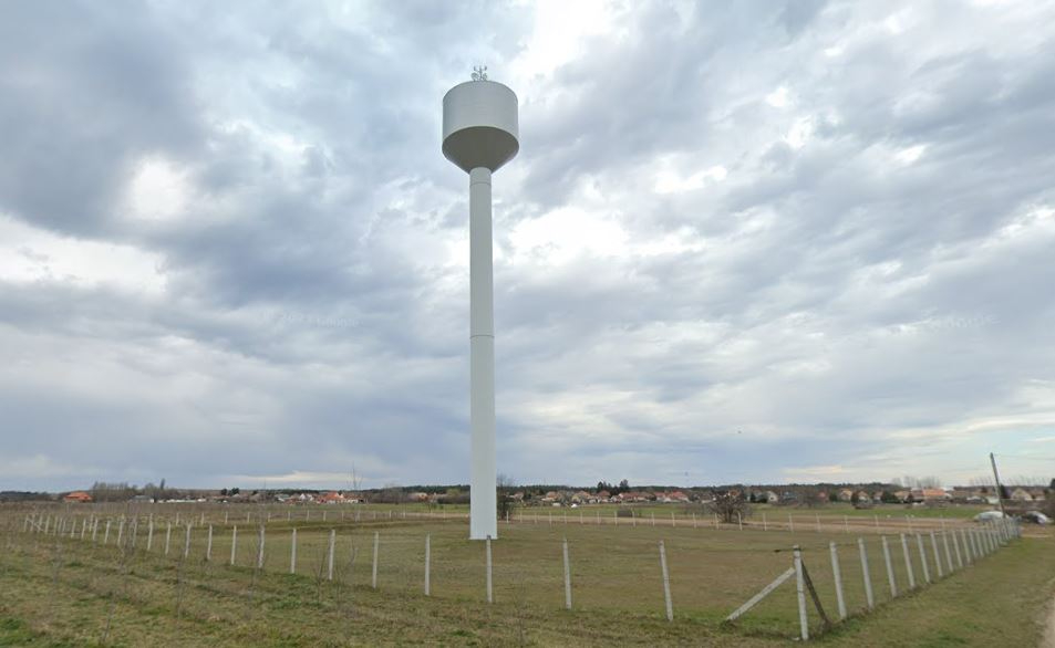 Construction of a water tower in a village, reconstruction of the water network