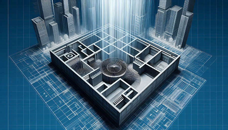 3D scanning of buildings