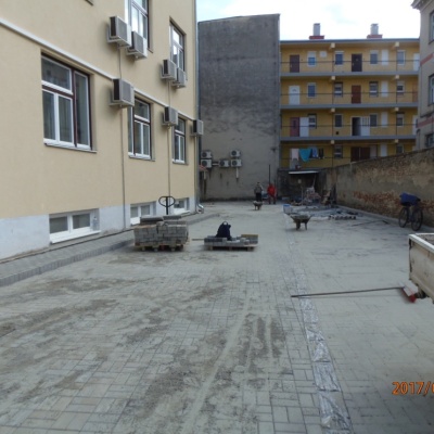 Parkoló rekonstrukció